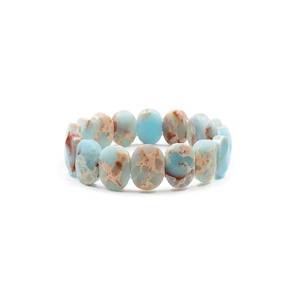 Фото товара браслет из варисцита сегмент 16*12 мм грань