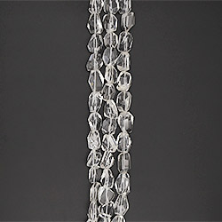 Горный хрусталь галтовка 25*15 мм