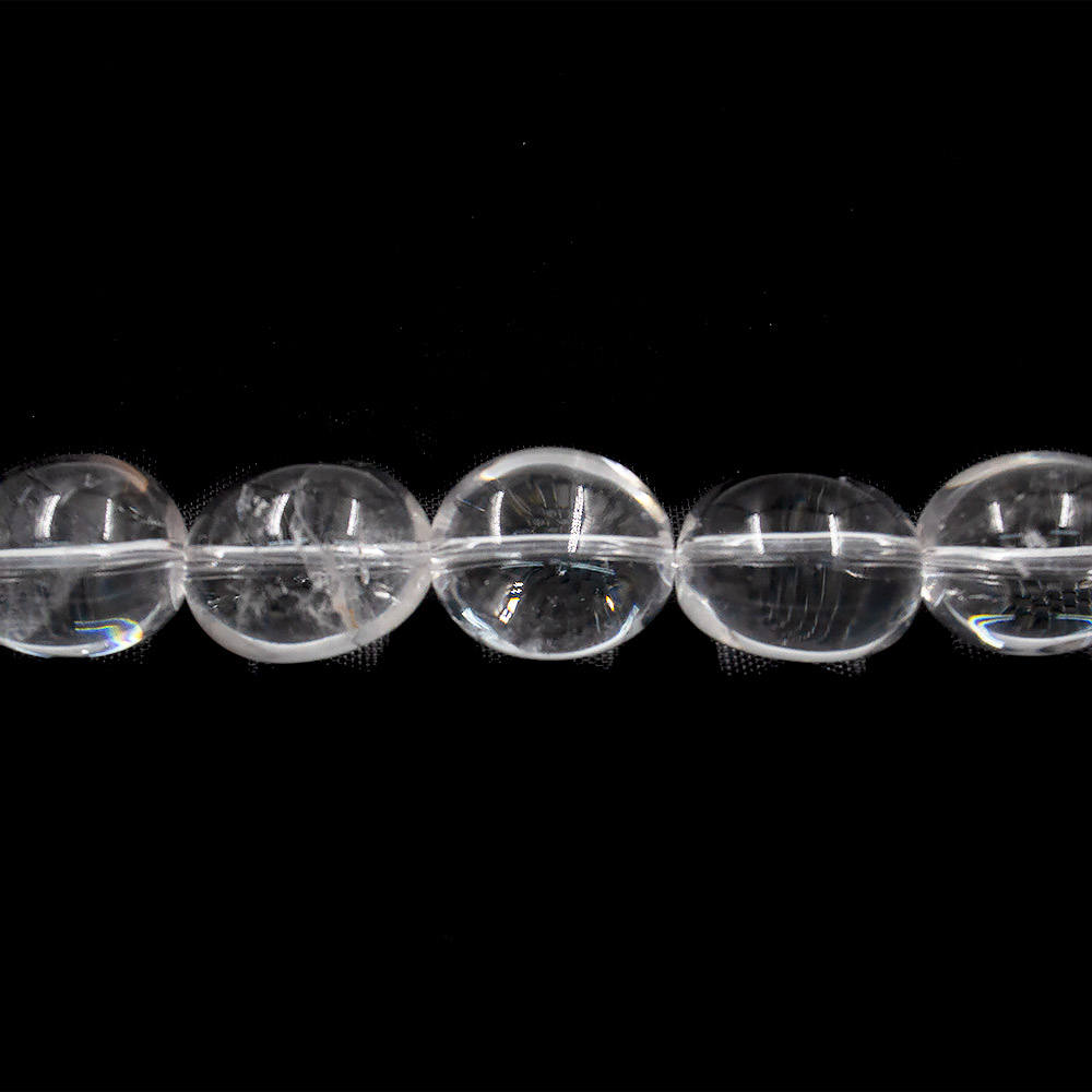 Фото товара горный хрусталь галтовка 19*16 мм