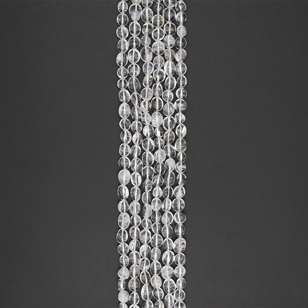 Фото товара горный хрусталь галтовка 12*10 мм