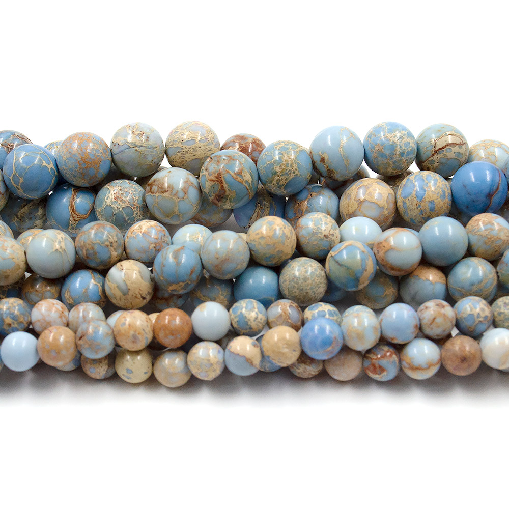 Фото товара варисцит песочно-голубой шар