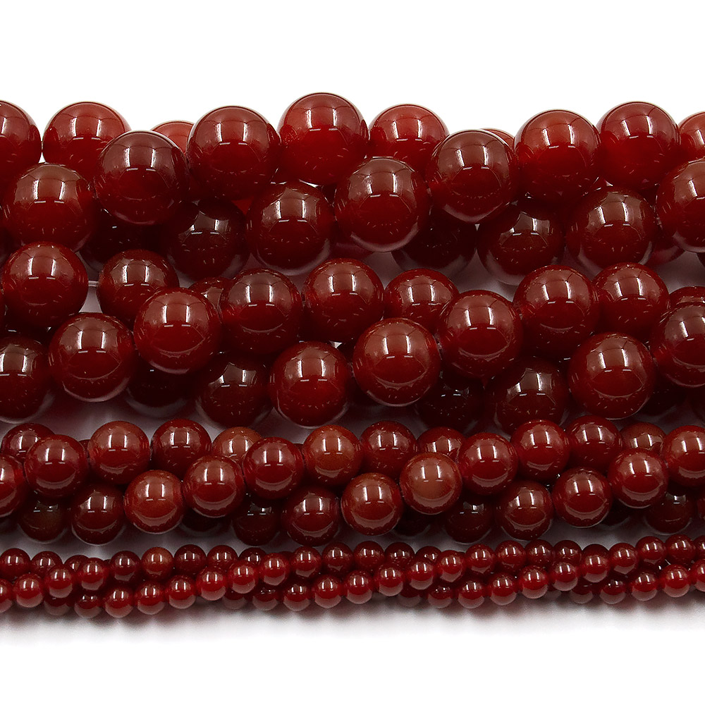 Сердолик рыжий А шар