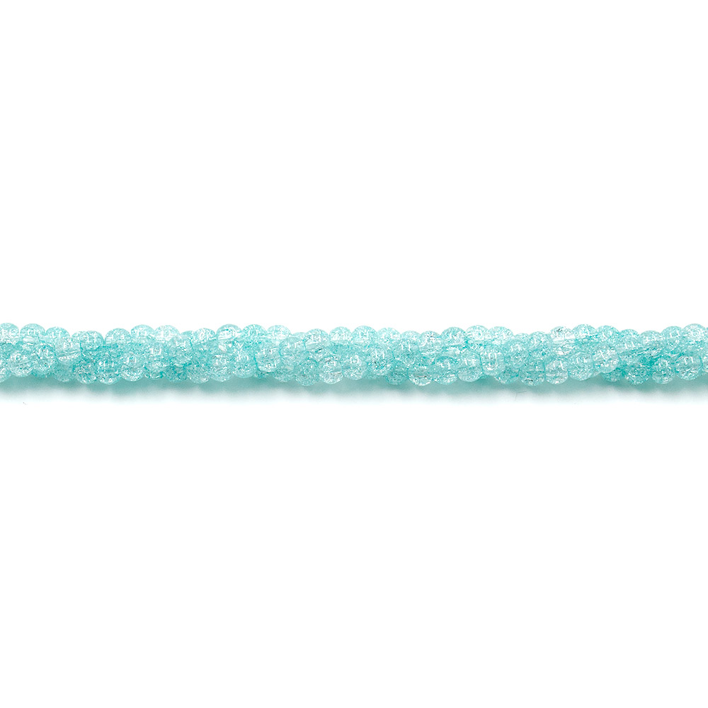 Фото товара сахарный кварц бирюзовый шар 4 мм