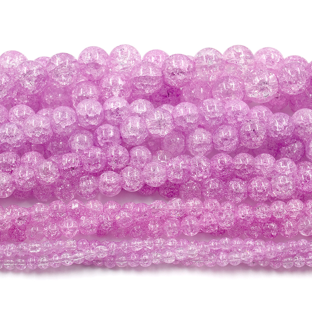 Фото товара сахарный кварц цвет лавандовый шар