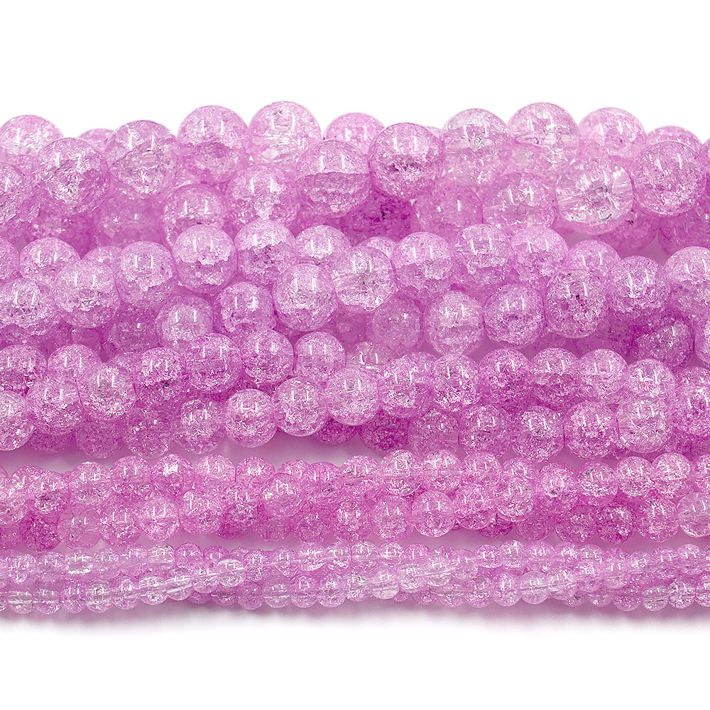 Фото товара сахарный кварц цвет лавандовый шар