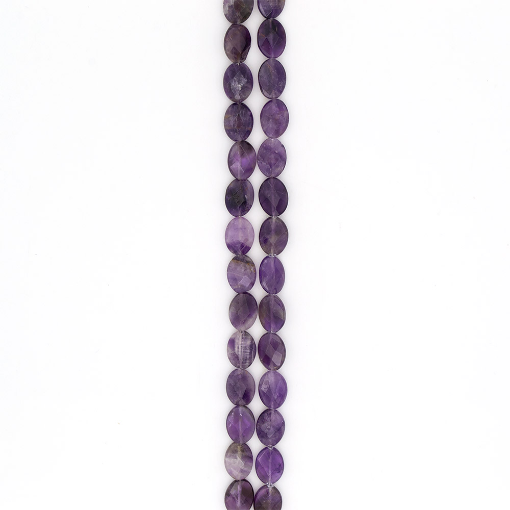 Фото товара аметист таблетка граненая 18*13 мм