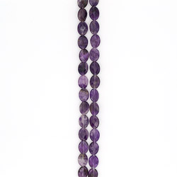 Аметист таблетка граненая 18*13 мм