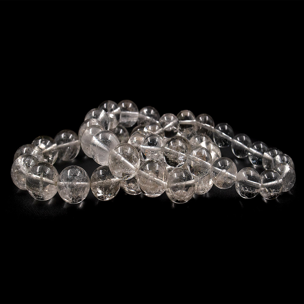 Фото товара браслет из горного хрусталя шар в.с.