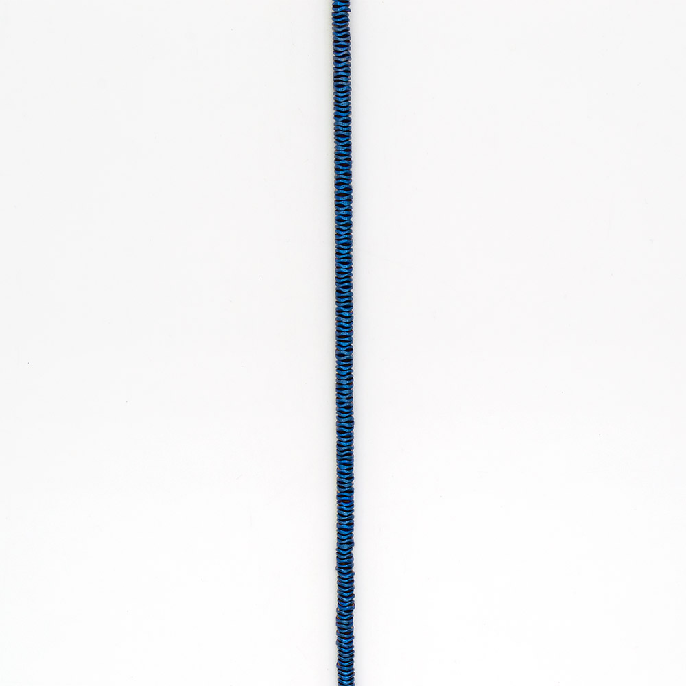 Фото товара гематит цвет синий разделитель волна 1,5*6 мм