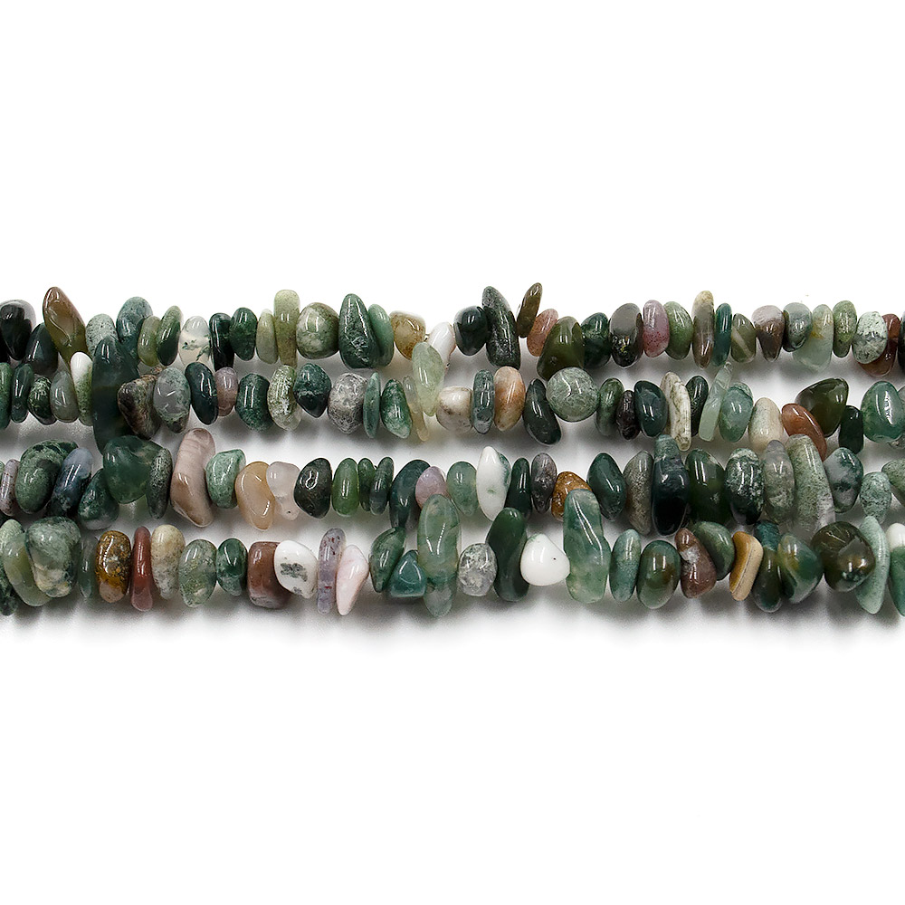 Микс яшма,агат,халцедон крошка закругленная