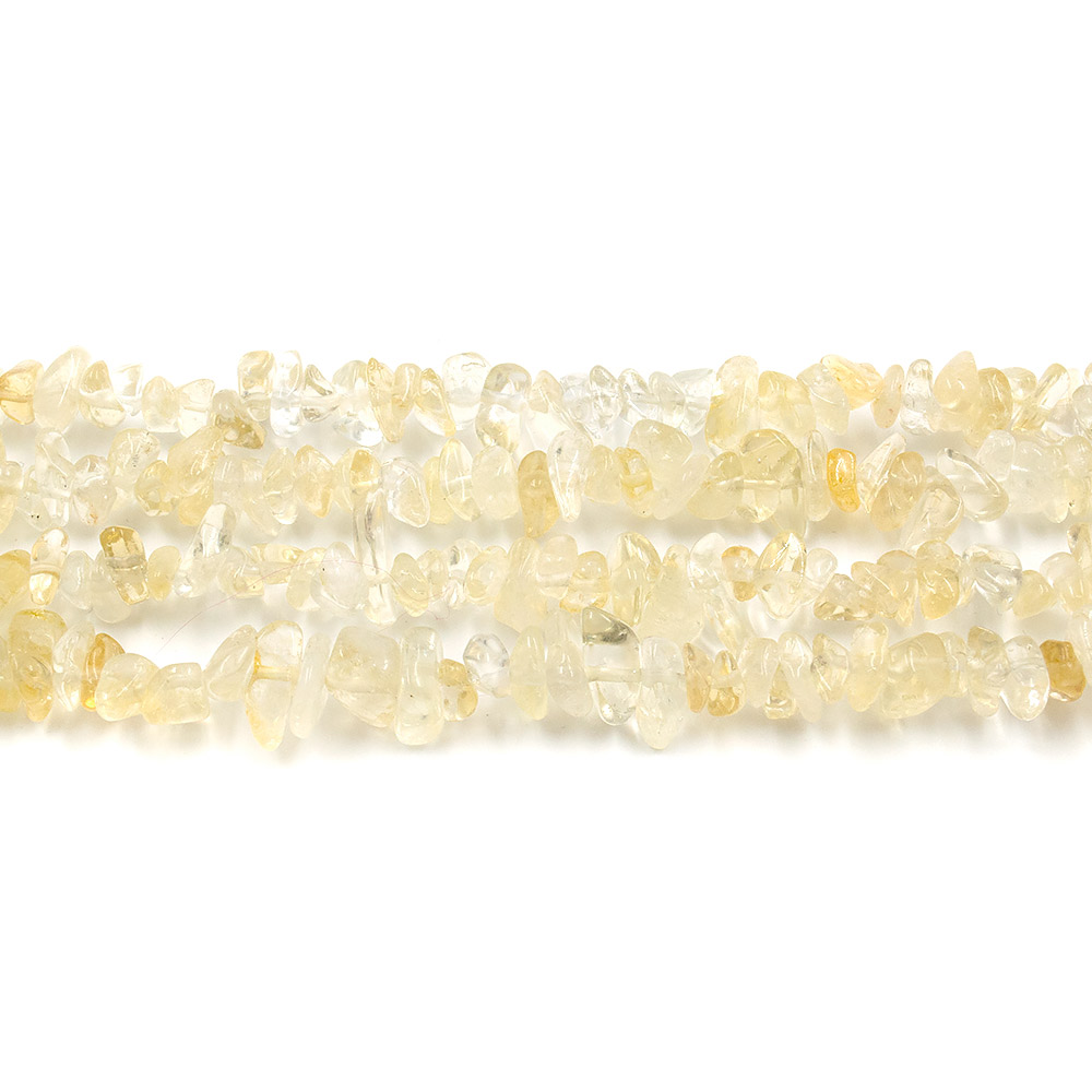 Фото товара цитрин светлый крошка средняя