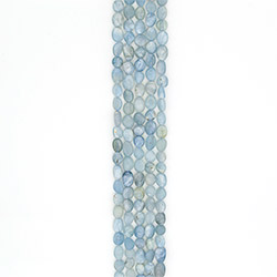 Аквамарин галтовка 15*9 мм