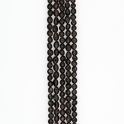 Раухтопаз темный галтовка 14*10 мм