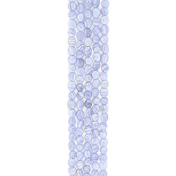 Сапфирин галтовка 13*10 мм