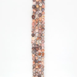 Фото товара агат ботсвана галтовка цвет персиковый 13*10 мм