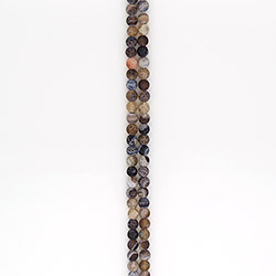 Агат кракле шар цвет коричневый матовый 10 мм