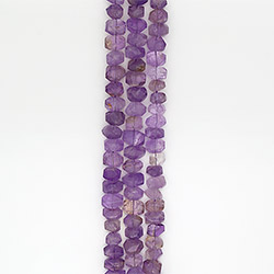 Аметрин рондоль граненый 13*18 мм