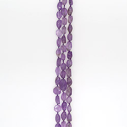 Аметрин галтовка граненая 20*12 мм