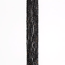 Фото товара агат бочата цвет черный 7*4 мм