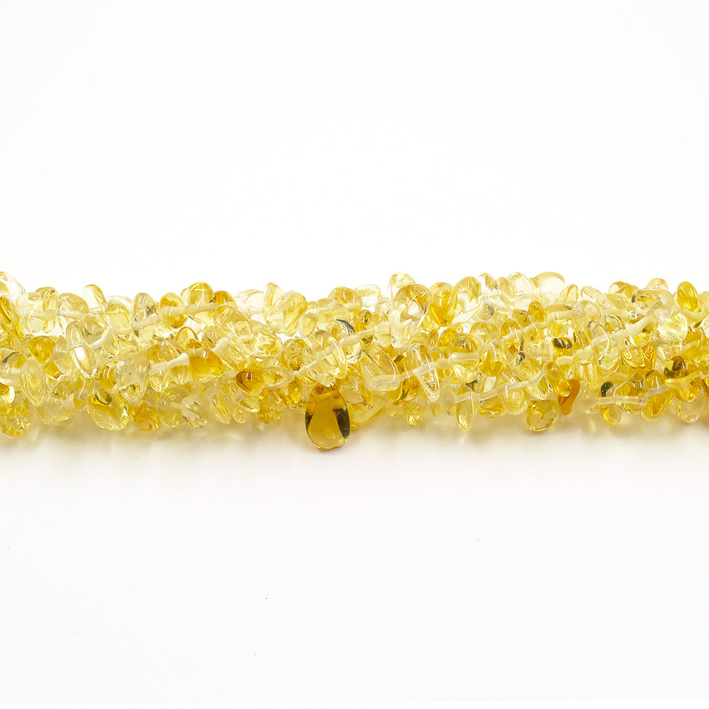 Фото товара цитрин крошка средняя закругленая