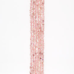 Розовый кварц крошка закругленная