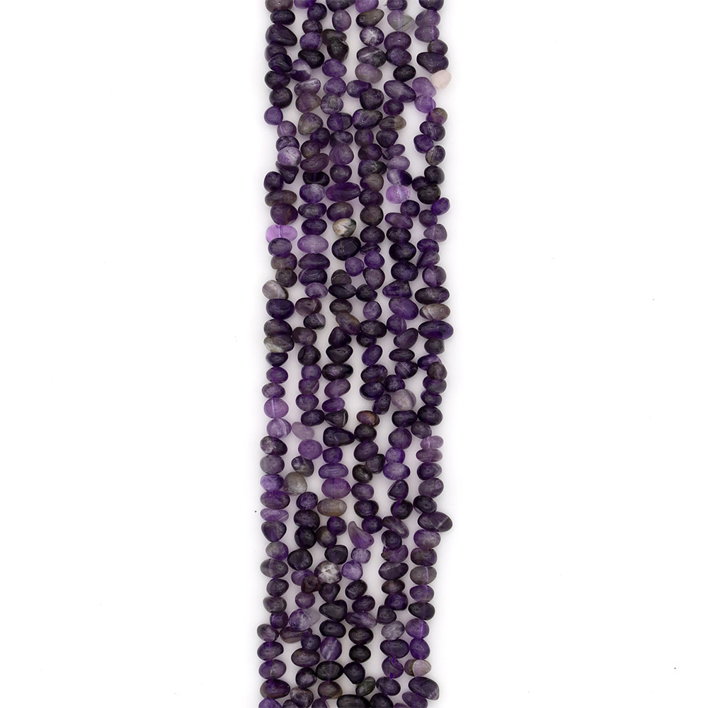 Фото товара аметист темный крошка мелкая закругленная