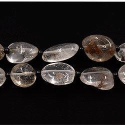 Кварц рутиловый галтовка крупная
