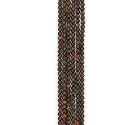 Эвдиалит красный 8 мм