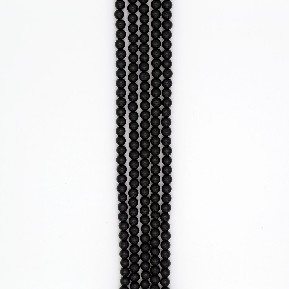 Фото товара агат имитация шар цвет черный 8 мм 1 сорт