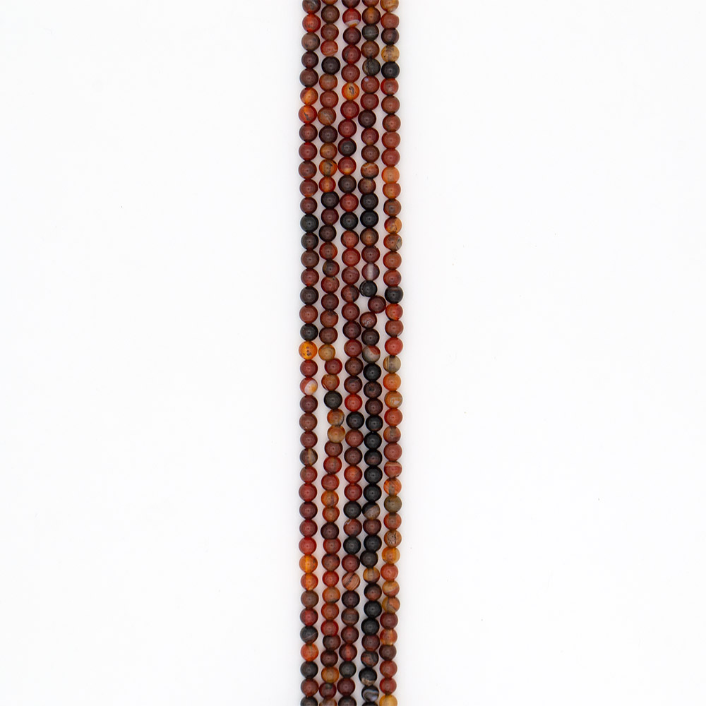 Фото товара сердолик темный 5 мм