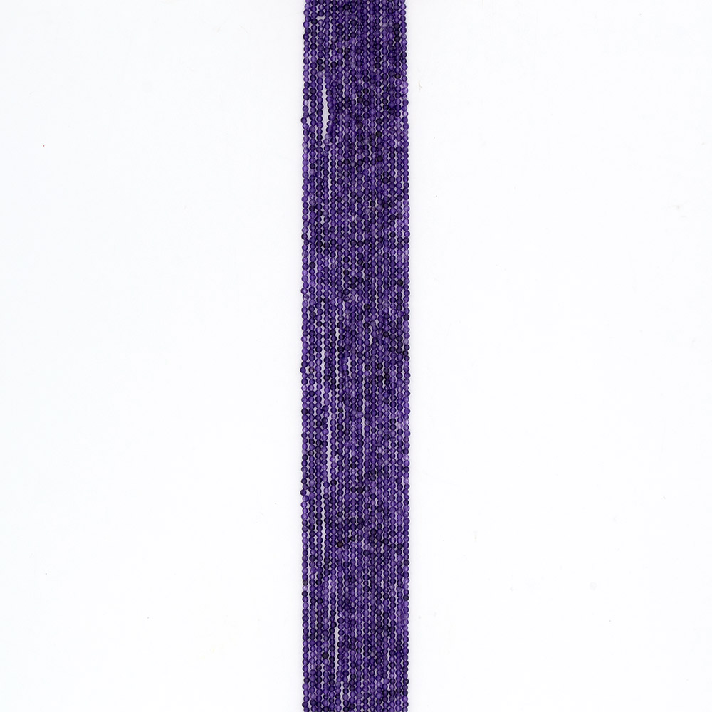 Фото товара аметист шар темный 2 мм