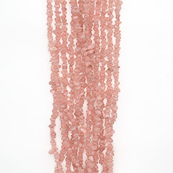 Розовый кварц крошка средняя