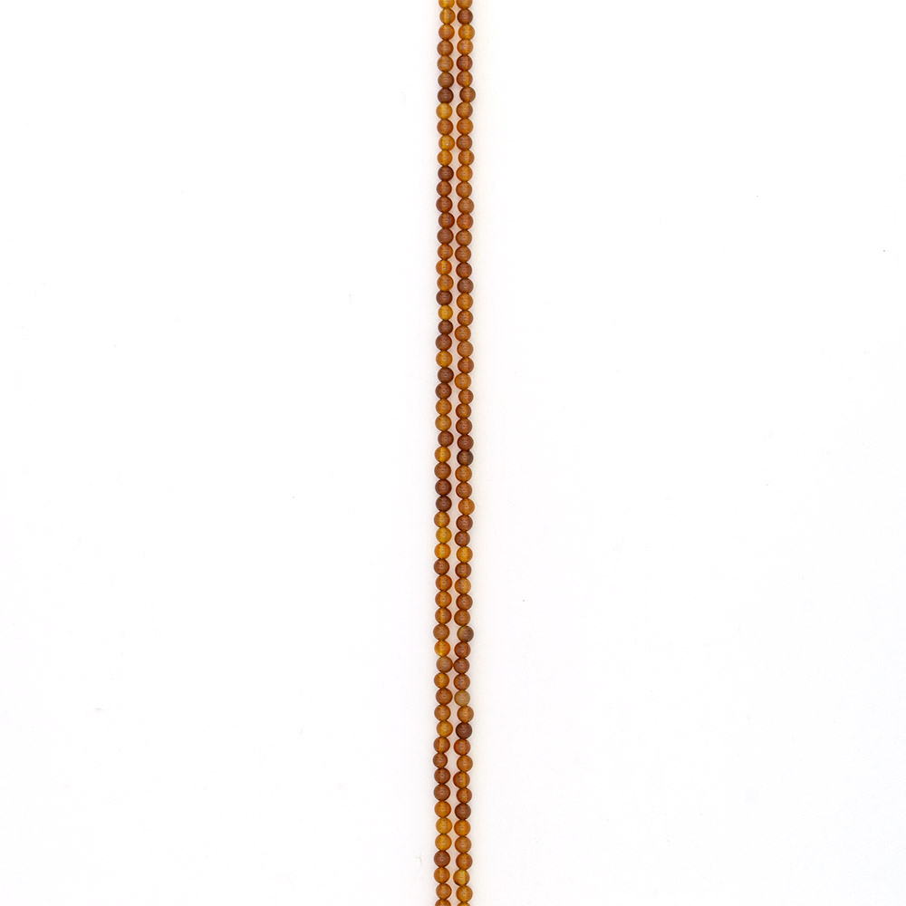 Фото товара агат шар цвет ореховый 4 мм