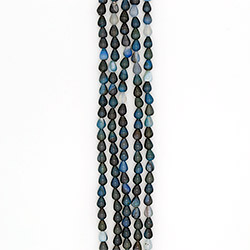 Фото товара агат шар цвет сине-зеленый капля 10*9 мм