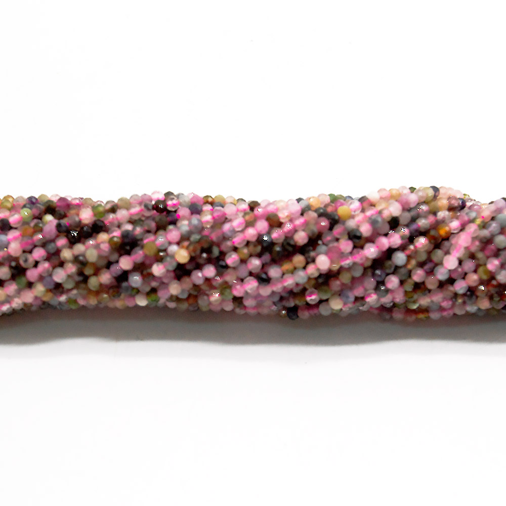 Турмалин розовый грань 2 мм