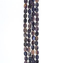 Агат таблетка цвет фиолетово-серый 18*13 мм