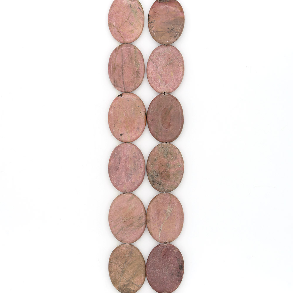 Фото товара родонит розовый таблетка 40*31 мм