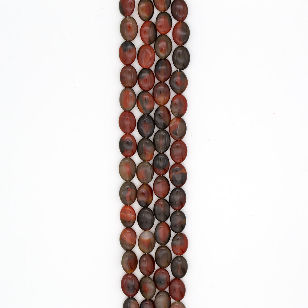 Фото товара агат с сердоликом таблетка 18*13 мм