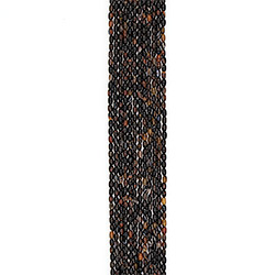 Агат бочата цвет темный сердолик 6*4 мм