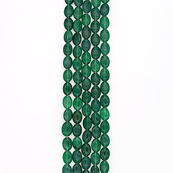 Агат таблетка цвет изумрудный 17*12 мм