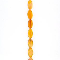 Фото товара агат таблетка цвет оранжевый витая 40*22 мм