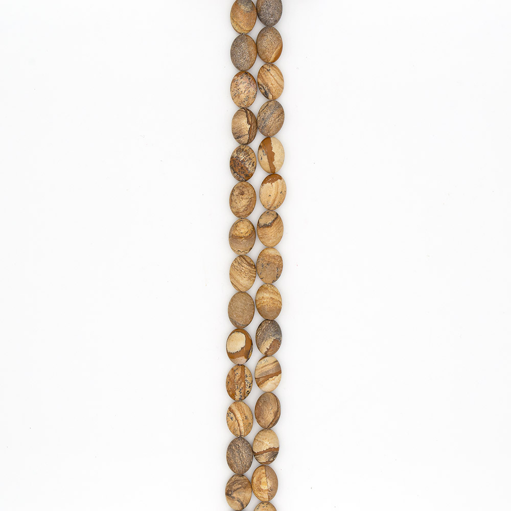 Фото товара яшма песчаная таблетка овал 18*13 мм