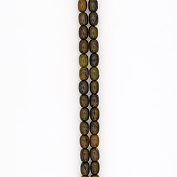 Агат кракле бочата цвет желто-черный 18*13 мм