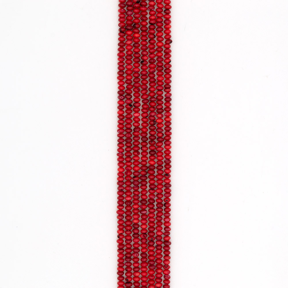 Фото товара коралл тонированный разделители 4*6 мм