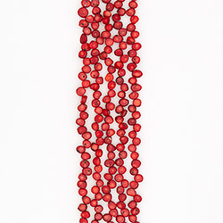 Коралл тонированный крошка "бабочки" 9*10 мм