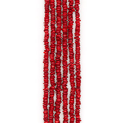 Фото товара коралл тонированный галтовка 3*10 мм