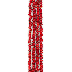 Коралл тонированный крошка закругленная 8*13