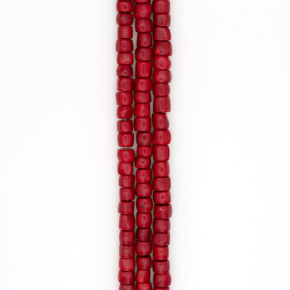 Фото товара коралл тонированный галтовка 12*14 мм