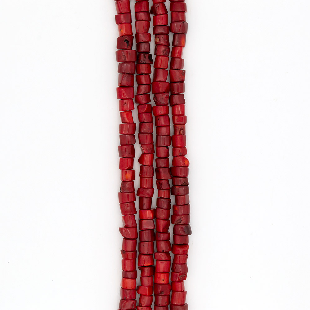 Фото товара коралл тонированный галтовка 9*12 мм