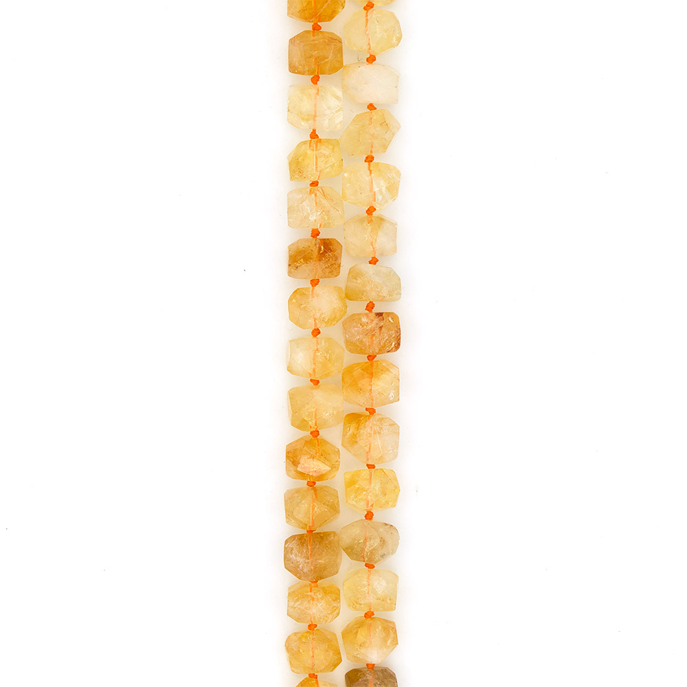 Фото товара цитрин рондоль грань 15*18 мм